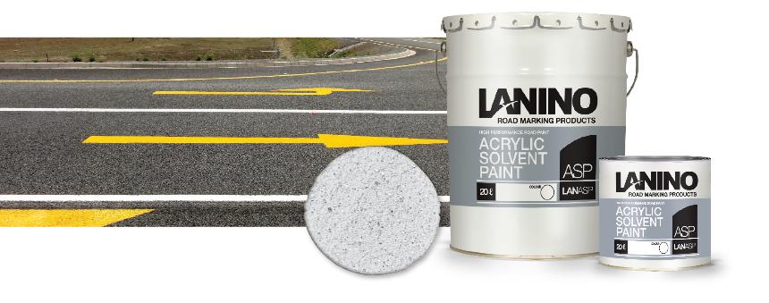 Solvent road paint